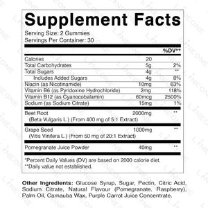 Lineone OEM etiqueta privada personalizada hierro cúrcuma gomitas vitamina hierro gomitas vegano multivitamínico hierro suplemento fabricante - Product Image 2