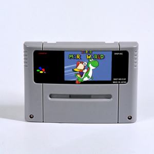 Super Mariod <span class=keywords><strong>World</strong></span> All Stars 2D Land Omega Return to Dinosaur Land 3x-Version EUR Batterie Économiser Cartouche de jeu RPG 16 bits - Product Image 1
