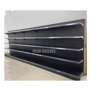 Chất lượng cao hai mặt kệ siêu thị để bán bán lẻ cửa hàng tường Gondola kệ - Product Image 6
