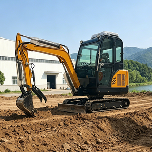 รถขุดขนาดเล็ก 3 ตัน 3.5 ตัน เครื่องยนต์มาตรฐาน CE EPA 5 แบบ Zero Tail Swing สำหรับงานขุดดินในบ้านและสวน ลดราคาพิเศษ - Product Image 1
