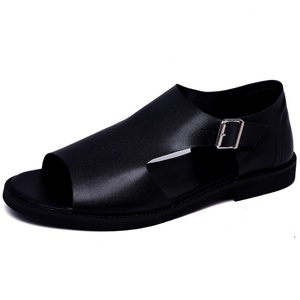 Sandalias Casuales de Verano para Hombre, Personalizables, de Lujo, Estilo Nuevo, de Cuero Genuino con Característica Transpirable - Product Image 1
