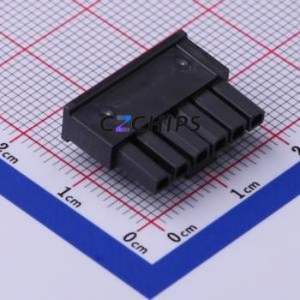 436450600 Housing (Wire-to-Board / Wire-to-Wire) P=3mm Connector 1x6P 3mm Micro-Fit (MX 3.0) 1 - Product Image 2