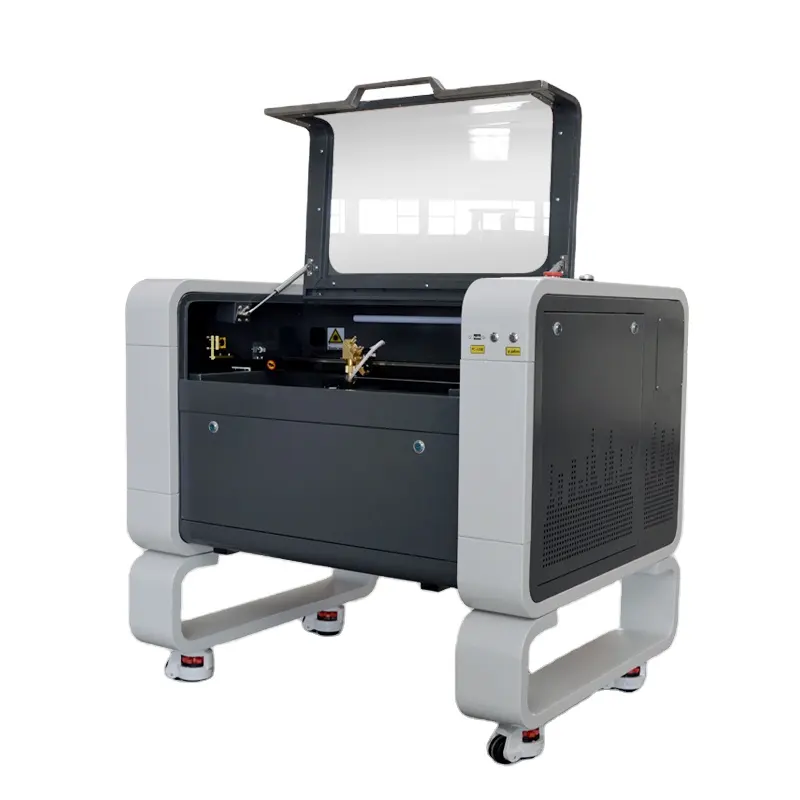 Machine de découpe et de gravure au laser 4060/4040, 50/60/80/100W, CO2, pour gravure sur cylindres, nouveau modèle