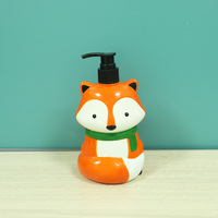 Fabricants de bouteilles en plastique Emballage cosmétique Pompe Cartoon Animal Vide Désinfectant Manuel Moussant Distributeur de savon liquide