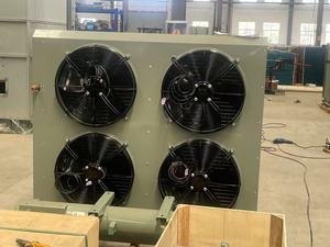 Condenseur de refroidisseur d'air de type H chambre froide de congélation avec matériau de cuivre réfrigérant R410A système de réfrigération de stockage à froid - Product Image 3