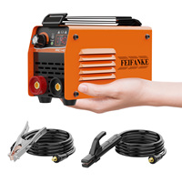 FEIFANKE ARC140 140A Mini Poste à Souder à l'Arc DC, Moteur DC, Efficacité 60%, 220V, Inverseur IGBT, Démarrage à Chaud, Anti-Adhérent, Portable, pour Bricolage Domestique