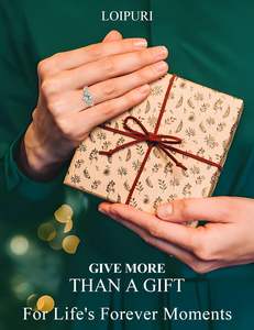 Anillo de compromiso de moissanita de color D para mujer, Plata de Ley 925 celta a la moda, VVS1, promesa de aniversario de boda en forma de corazón - Product Image 6