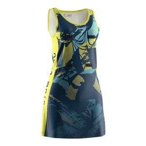 Conjunto Deportivo de Tenis y Netball con Falda Roja, Sublimado, de Secado Rápido, con Número Estampado - Product Image 3