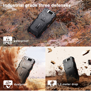 ワイヤレスAndroidバイオメトリック13指紋出席ターミナル建設現場 & 工場管理のためのNFC RFIDリーダー - Product Image 4