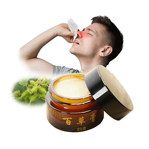 Nuova Crema Erboristica per Rinite e Congestione Nasale, <span class=keywords><strong>Unguento</strong></span> e Crema Antiprurito per Sinusite e Rinite, Prodotto per la Cura della Salute - Product Image 1