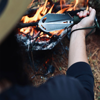 Truelle ultra-léger métal détection pelle inoxydable Camping outils Camping couteaux outils outils jardin outils Mini tarière pelle