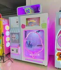 Nueva Máquina Inteligente Semiautomática de Algodón de Azúcar, Mini Máquina Expendedora de Sobremesa para Puestos Comerciales y Negocios - Product Image 5