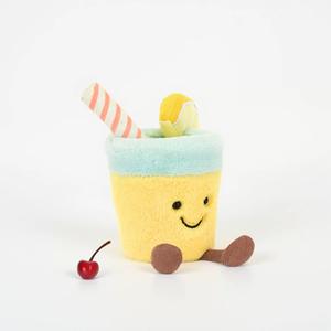 Vente en gros Peluche <span class=keywords><strong>chat</strong></span> amusant limonade <span class=keywords><strong>vert</strong></span> noix de coco Jouet en peluche brodé Ornement pour enfants filles Cadeau Nouveau - Product Image 5