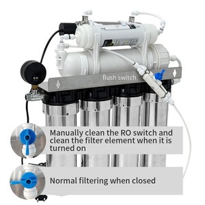 UV lọc nước RO lọc nước đảo ngược osmosi hệ thống 5 giai đoạn thẩm thấu Lọc nước hoặc Lọc Đối với trang chủ - Product Image 5