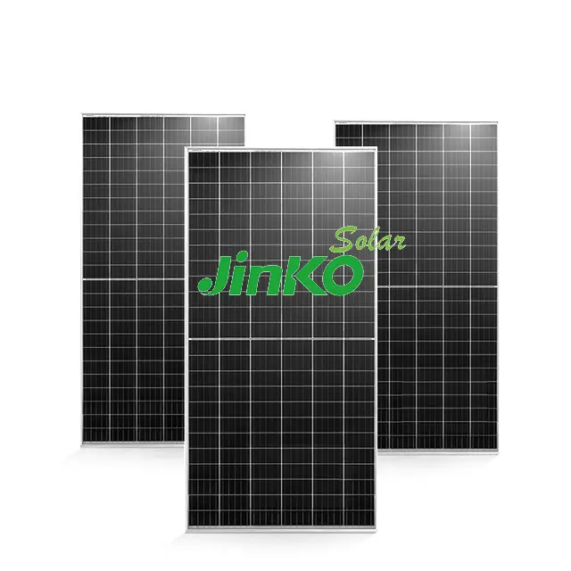 Jinko Neo N tipi 580W Bifacial GÜNEŞ PANELI 580w yarım hücre modeli maksimum verimlilik için 570w 575w hibrid seçenekleri
