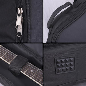 Sac de guitare de 38 39 <span class=keywords><strong>40</strong></span> 41 pouces, avec double sangle souple, possibilité d'imprimer ou de broder le logo, produit d'usine - Product Image 4