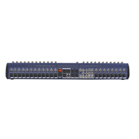 Console de mixage professionnelle M24 avec 20 entrées micro, égaliseur 4 bandes, double processeur DSP 99, carte son USB, alimentation fantôme 48V et OTG 32 bits 384K