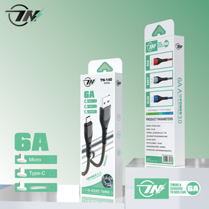 Câble <span class=keywords><strong>de</strong></span> données en métal nylon USB en cuivre pur type-c câble <span class=keywords><strong>de</strong></span> charge rapide Micro USB pour Iphone/Samsumg/xiaomi/<span class=keywords><strong>Huawei</strong></span> - Product Image 3