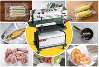 Machine de scellage automatique verticale continue à bas prix pour sachets, machine de scellage thermique pour sacs en plastique