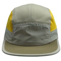Casquettes de trail running légères et respirantes en maille de polyester recyclé 7/8 panneaux, logo personnalisé, séchage rapide, casquette de camping en nylon unisexe