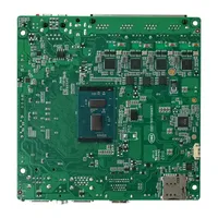 Carte mère Mini ITX avec processeur intégré, 4X2.5G Ethernet I226 double canal DDR4, processeur Nano ITX