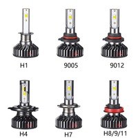 Ampoule de phare LED F2 Ice Blue 30W H7, lumière LED H4, feux antibrouillard 25000K 4575 H1 H4 H7 H8 H11 9012 9005 9006 Luces Led Auto