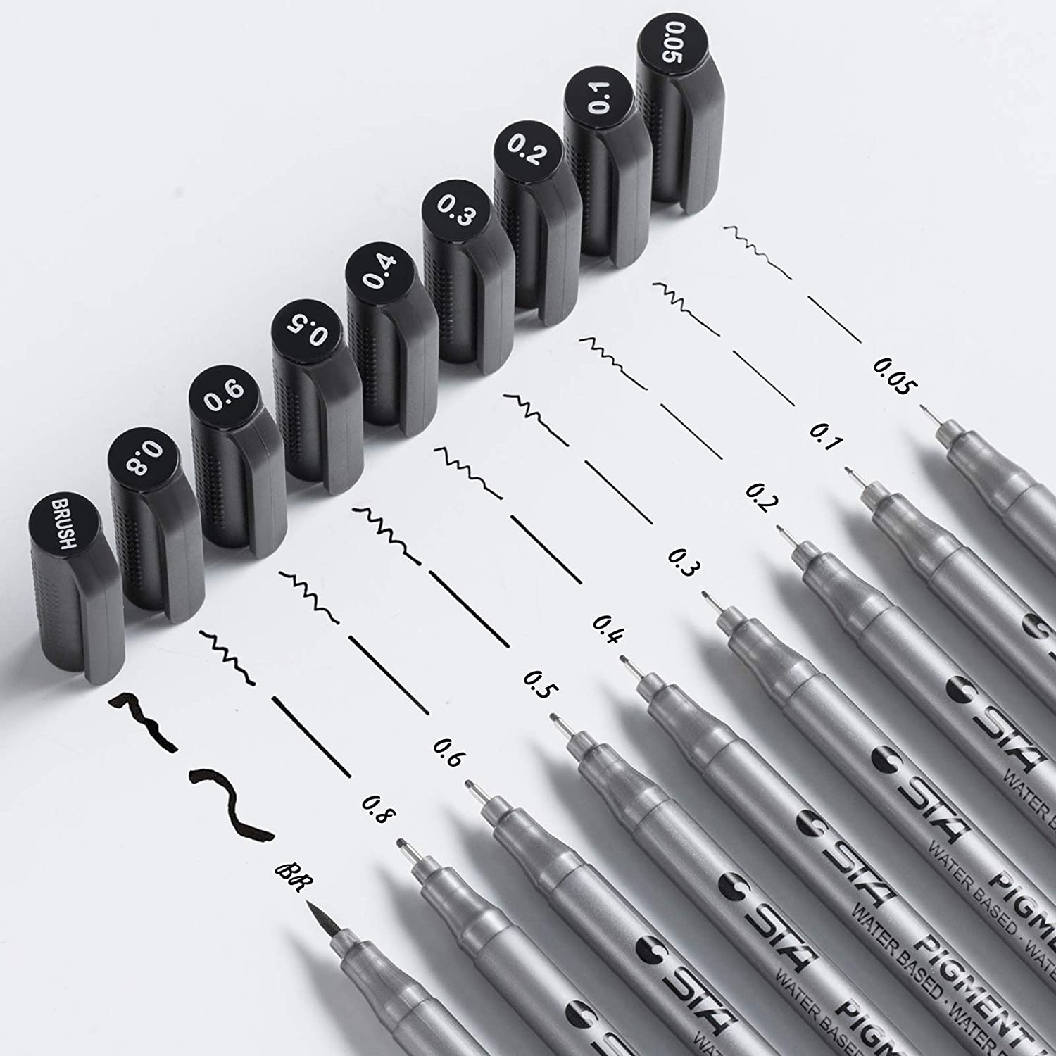Deals Pens for Drawing On Skin Water-Based Non-Toxic Ink