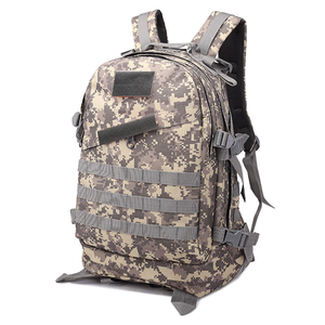 Sac à dos tactique multifonctionnel de grande capacité 600D camouflage pour la randonnée en plein air, style national, doublure en polyester - Product Image 1