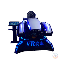 Simulateur de vol 9d Vr 360, simulateur d'équipement de vol Vr, équipement de montagnes russes, jeux de réalité virtuelle interactifs Vr Fl