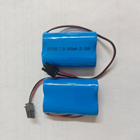 Pack de batteries au lithium primaire ER17505 7,2 V 3600 mAh 2S1P 2xER17505 une batterie Li-SOCI2