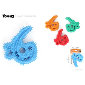 Giocattoli da Masticare per Animali Domestici in TPR a Basso Contenuto, 11.8*10.5*2.3cm, Durevoli e Sicuri per Cuccioli e Adulti - Product Image 1