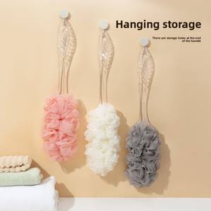 <b>Magical</b> Body <b>Brush</b> with Long Handle Simple Style for Back Showering and Bathing - Product Image 4