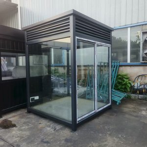 2025 Kiosque Durable Cabine De Sécurité Portable En Acier Inoxydable <span class=keywords><strong>Maison</strong></span> pour En Plein Air Concert Garde <span class=keywords><strong>Maison</strong></span> Sécurité Bureau Ventes Café - Product Image 4
