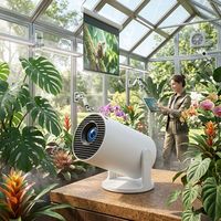Proyector Inteligente Portátil JUNUO HY300 Pro Plus, Android 11, Wifi, Proyector de Video Mini HY300 Pro+