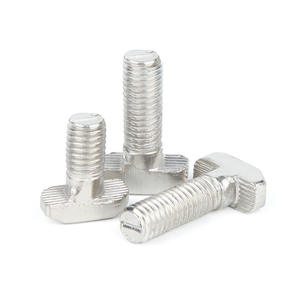 Wholesale European Standard Stainless <b>Steel</b> T-Bolts M6 M8 Industrial Aluminum <b>Profile</b> Accessories Manufacturer Supply - Product Image 1