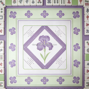 Tapete <span class=keywords><strong>de</strong></span> Mahjong Americano Personalizado, Antideslizante, Reductor <span class=keywords><strong>de</strong></span> Ruido, para Mahjong Americano, Póker, Juegos <span class=keywords><strong>de</strong></span> <span class=keywords><strong>Mesa</strong></span>, Dominó - Product Image 2