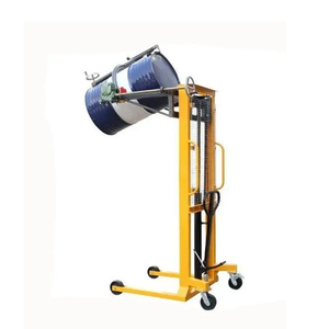 Elevador y Apilador de Tambos Manual Motorizado Hidráulico de 300 kg en Oferta para Imprentas y Restaurantes - Product Image 3