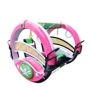 Coche de Choque Infantil para Dos Niños con Rotación de 360 Grados, Equipo de Diversión Cuadrado, Operado con Monedas, para Negocio de Parques de Atracciones - Product Image 1