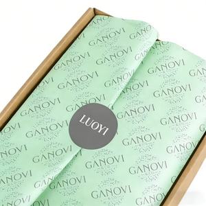 Papel de Regalo Sintético Personalizado con su Logotipo, Recubierto por una Cara, Resistente a la Humedad, para Empacar Calcetines - Product Image 1