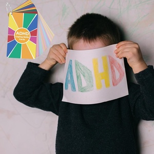 Carte per Abilità di Gestione ADHD, Flashcard per ADHD con Anelli per Raccoglitori, Strumenti Terapeutici per Regolazione Emotiva <span class=keywords><strong>e</strong></span> Gestione del Tempo - Product Image 6