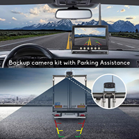Caméra de recul de voiture étanche CVBS & AHD universelle personnalisable accessoires d'aide à l'inversion de Vision nocturne de stationnement pour Auto