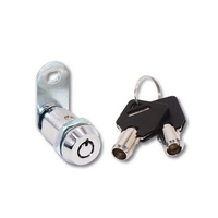 Serrure à came de sécurité poignée de porte avec clé PC acier alliage de Zinc aluminium loquet tubulaire broche Code cylindre cylindre de loquet d'entrée
