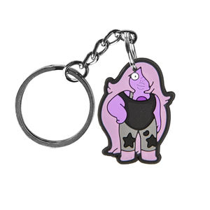 Llaveros personalizados steven universe running, llavero de plástico suave de PVC, anillo - Product Image 4