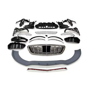 Classe S W222 mise à niveau vers B Style S900 Bodykit phare <span class=keywords><strong>de</strong></span> <span class=keywords><strong>voiture</strong></span> pare-chocs avant pare-chocs arrière feu arrière S300 S400 S500 <span class=keywords><strong>Tuning</strong></span> - Product Image 3