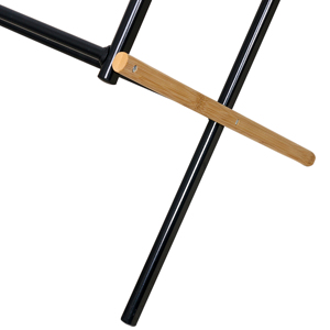 Supports de rangement pliables à 3 couches Organisateur de séchoir à linge Séchoir à linge intérieur en <span class=keywords><strong>bambou</strong></span> - Product Image 4