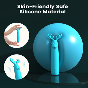 Vibrador Anal Recargable USB Mini Elk, Resistente al Agua, para Uso Masculino y Femenino, 10 Velocidades, Estimulación del Punto G y Anal, Vibrador de Bala - Product Image 3