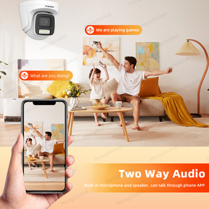 HongGlobal 4MP 5MP 2K <span class=keywords><strong>maison</strong></span> infrarouge Audio bidirectionnel <span class=keywords><strong>Surveillance</strong></span> intérieure caméra IP intelligente sécurité sans fil CCTV réseau caméra POE - Product Image 3