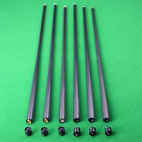 Pabrik Sw Grosir Langsung Tongkat Biliar Karbon Fiber Kustom untuk Jump Break, Shaft Tongkat Biliar, Peralatan Snooker Biliar