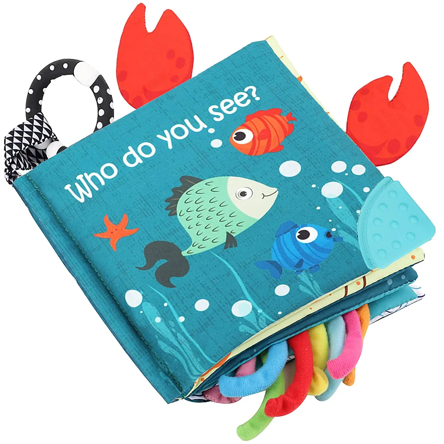 Sıcak satış sevimli güvenlik çocuklar için sevimli erken eğitim kitapları bez kitap bebek