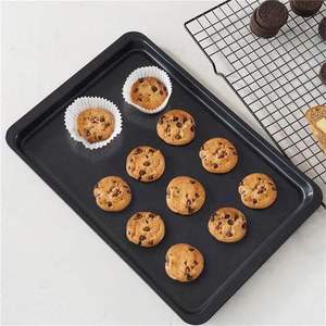 Plaque de cuisson à revêtement antiadhésif rectangulaire de haute qualité, plaque de cuisson, plaque de palette, pour biscuits, <span class=keywords><strong>pizza</strong></span>, pain, prix d'usine - Product Image 3